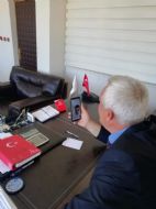 Belediye Başkanımız Cemal DENİZ'in çocuklarımızın 23 Nisan Bayramını Telefon ile Arayarak Kutlaması