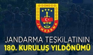 Jandarma Teşkilatımızın 181. Kuruluş Yıldönümü Kutlu Olsun.